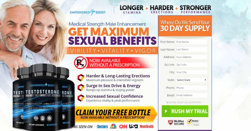 Empowered Boost male enhancement