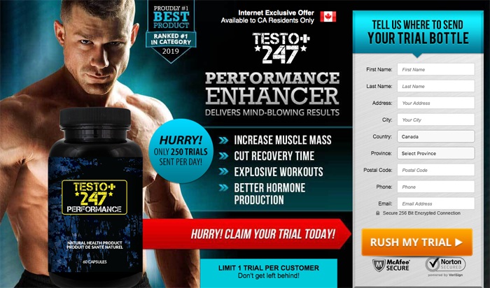 Testo Plus 247 muscle Male Enhancement