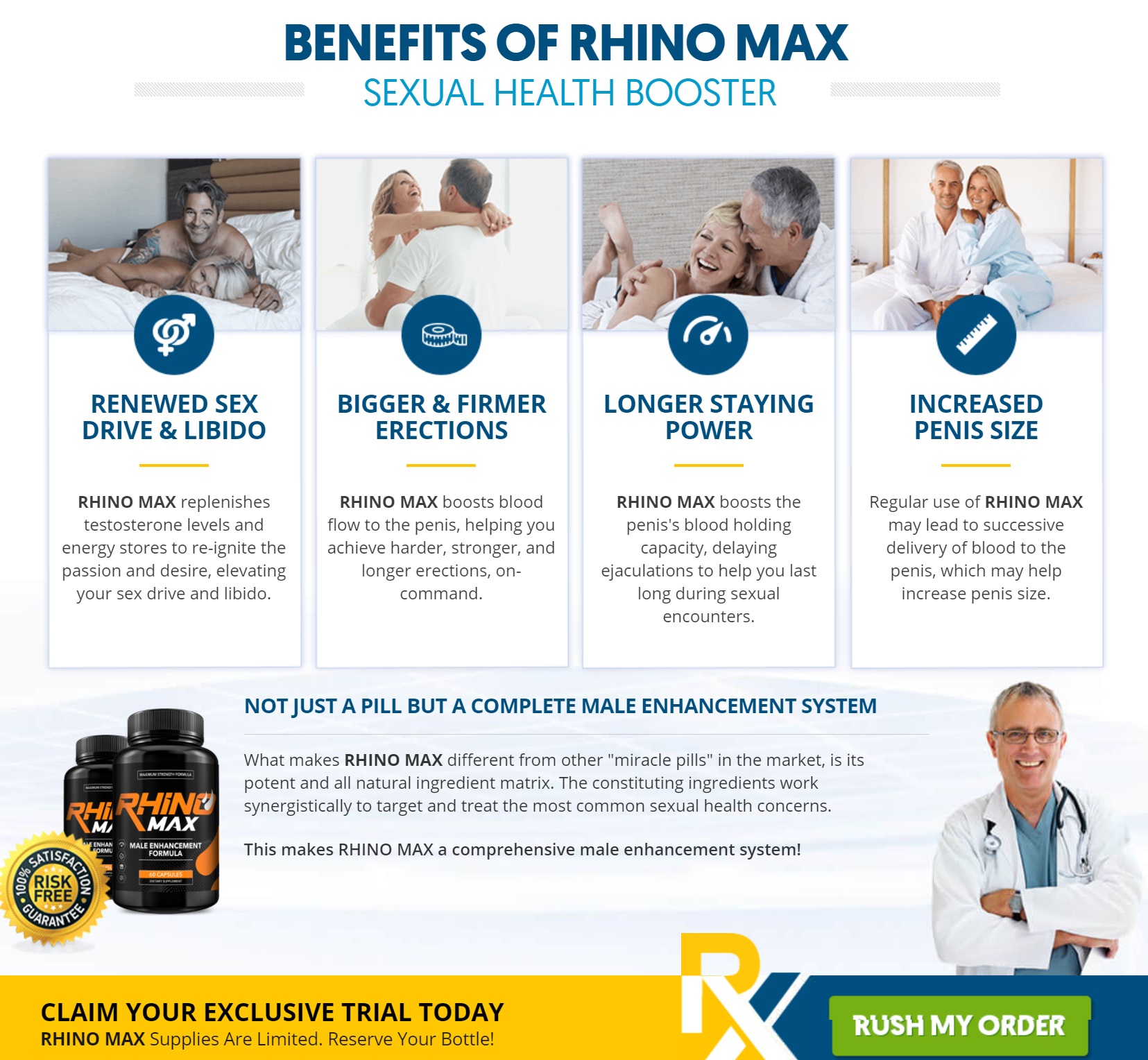 RhinoMax Male Enhancement Benefits