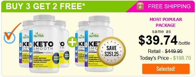 Empire Nutra Keto Smooth 5 bottle price