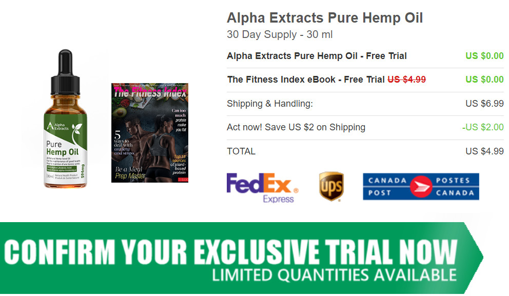 Alpha Extracts Pure Hemp Oil Price