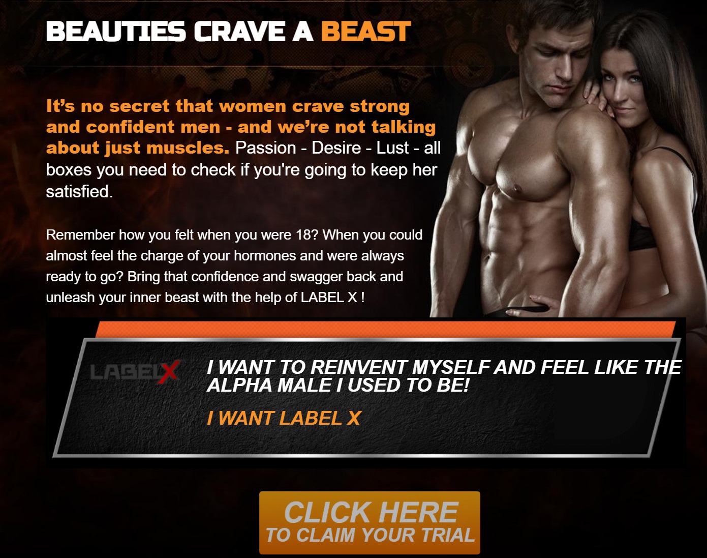 LabelX Muscle Building Support 3