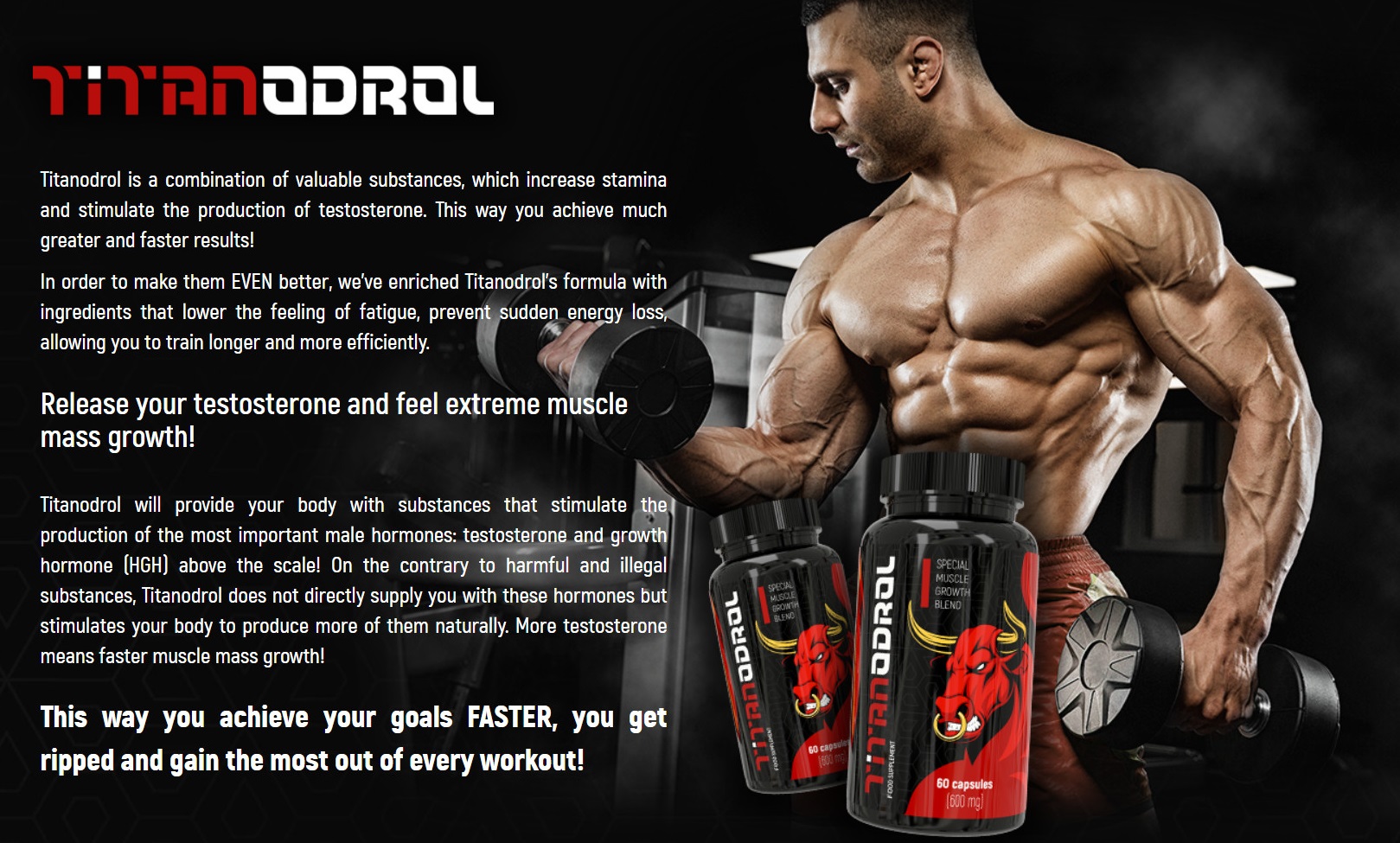 Titanodrol Muscle Building Intro