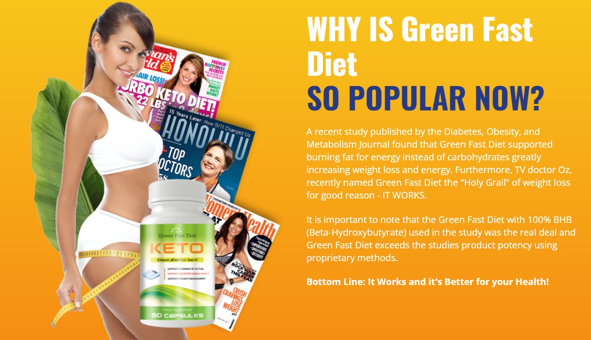 How Does The Green Fast Diet Keto Pills Work?