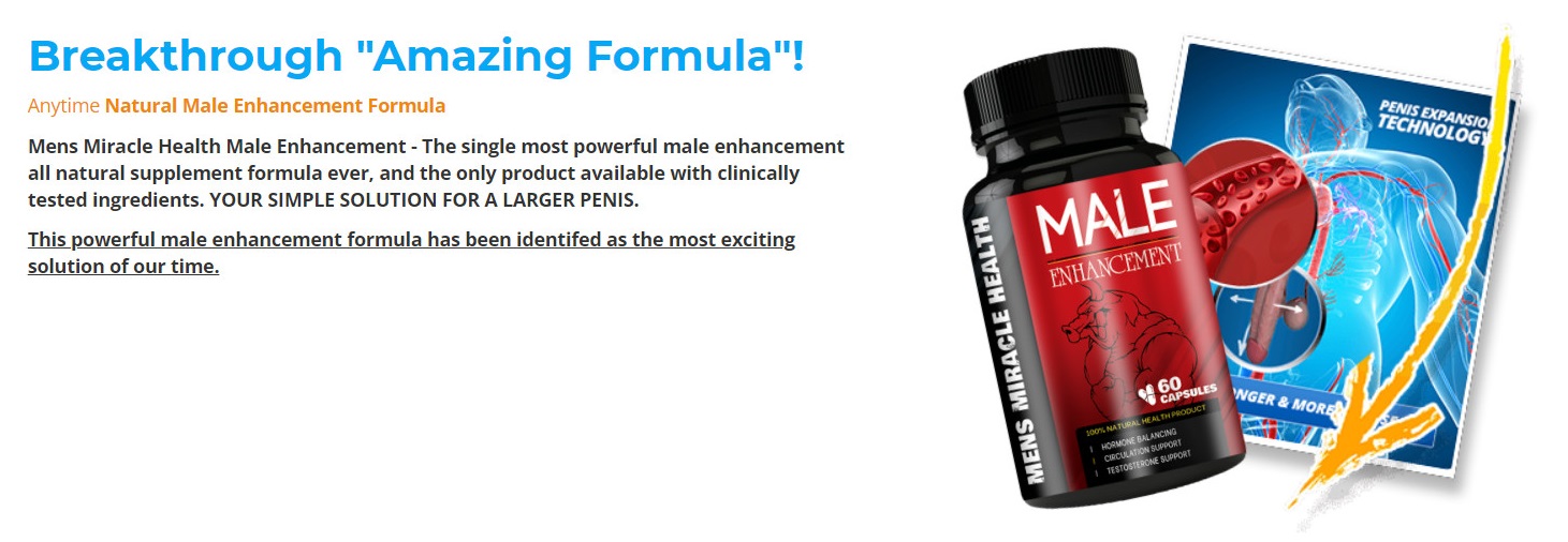 Mens Miracle Male Enhancement Introduction