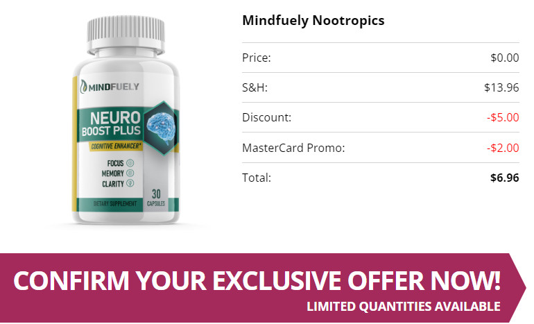 Mindfuely Neuro Boost Plus Price