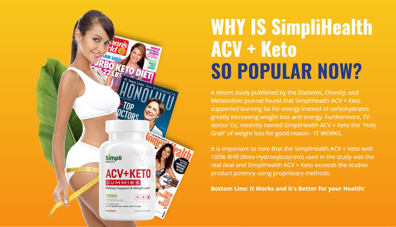 Simpli Health ACV+ Keto Gummies