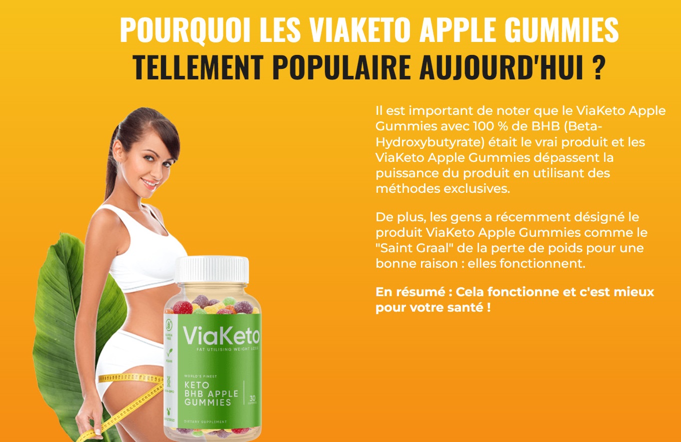 ViaKeto Apple Gummies 3