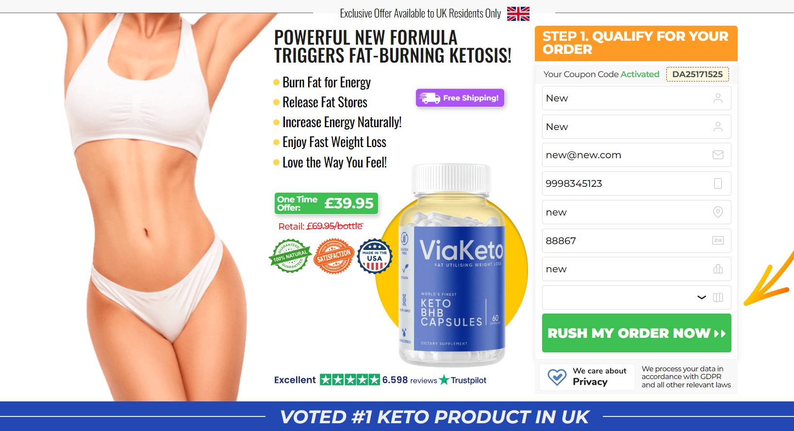 ViaKeto Capsules Australia Reviews, Official Website & Order At offer cost