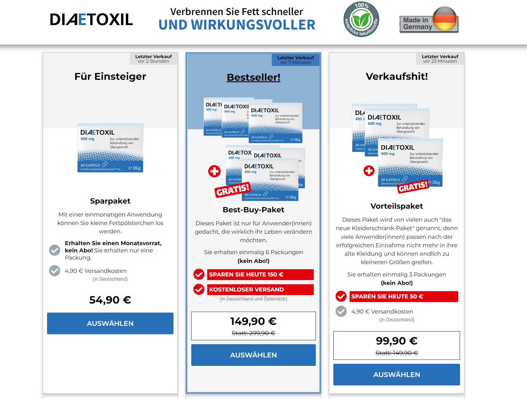 Diaetoxil Deutschland Price