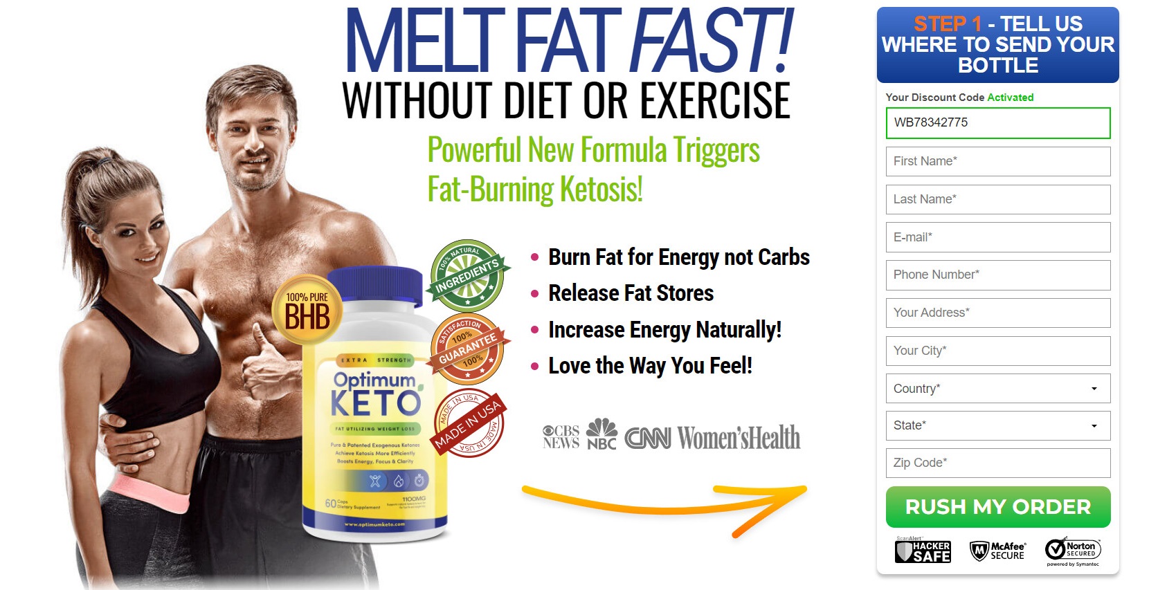 Optimum Keto USA {United States} Reviews Updated 2022, Price For Sale