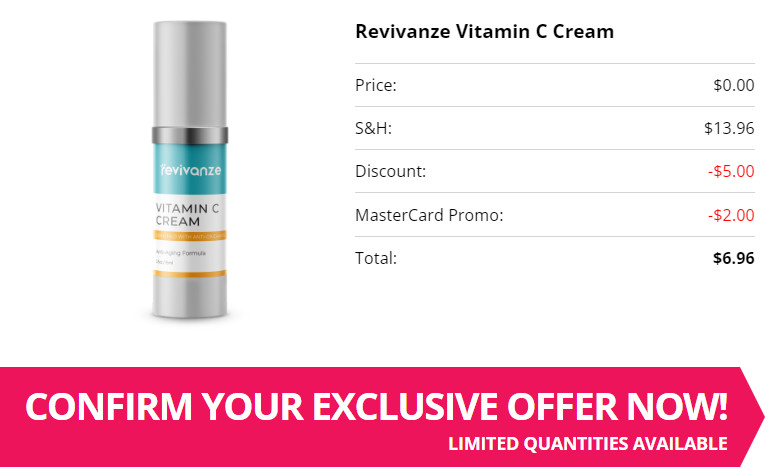 Revivanze Vitamin C Cream USA Reviews 2022: Does It Really Work?