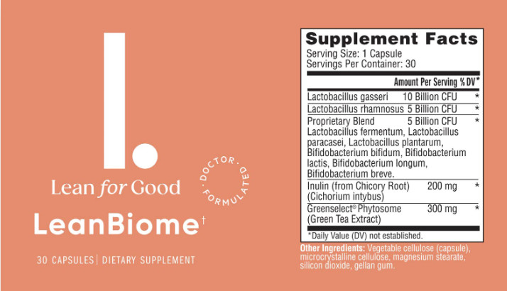 Lean Biome Ingredients