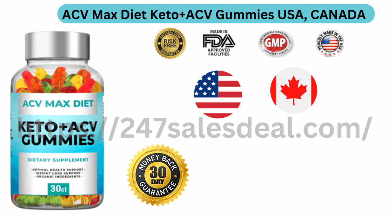 ACV Max Diet Keto+ACV Gummies 2023