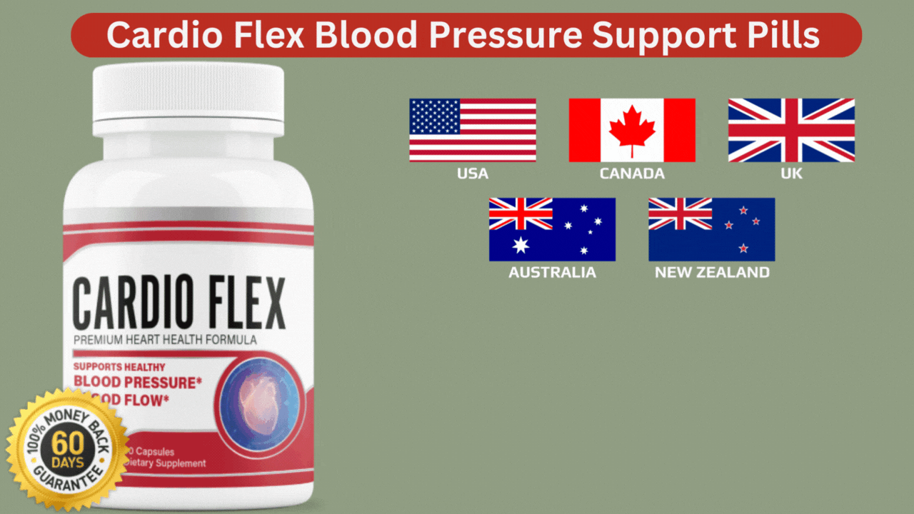 Cardio Flex Blood Pressure Support Pills