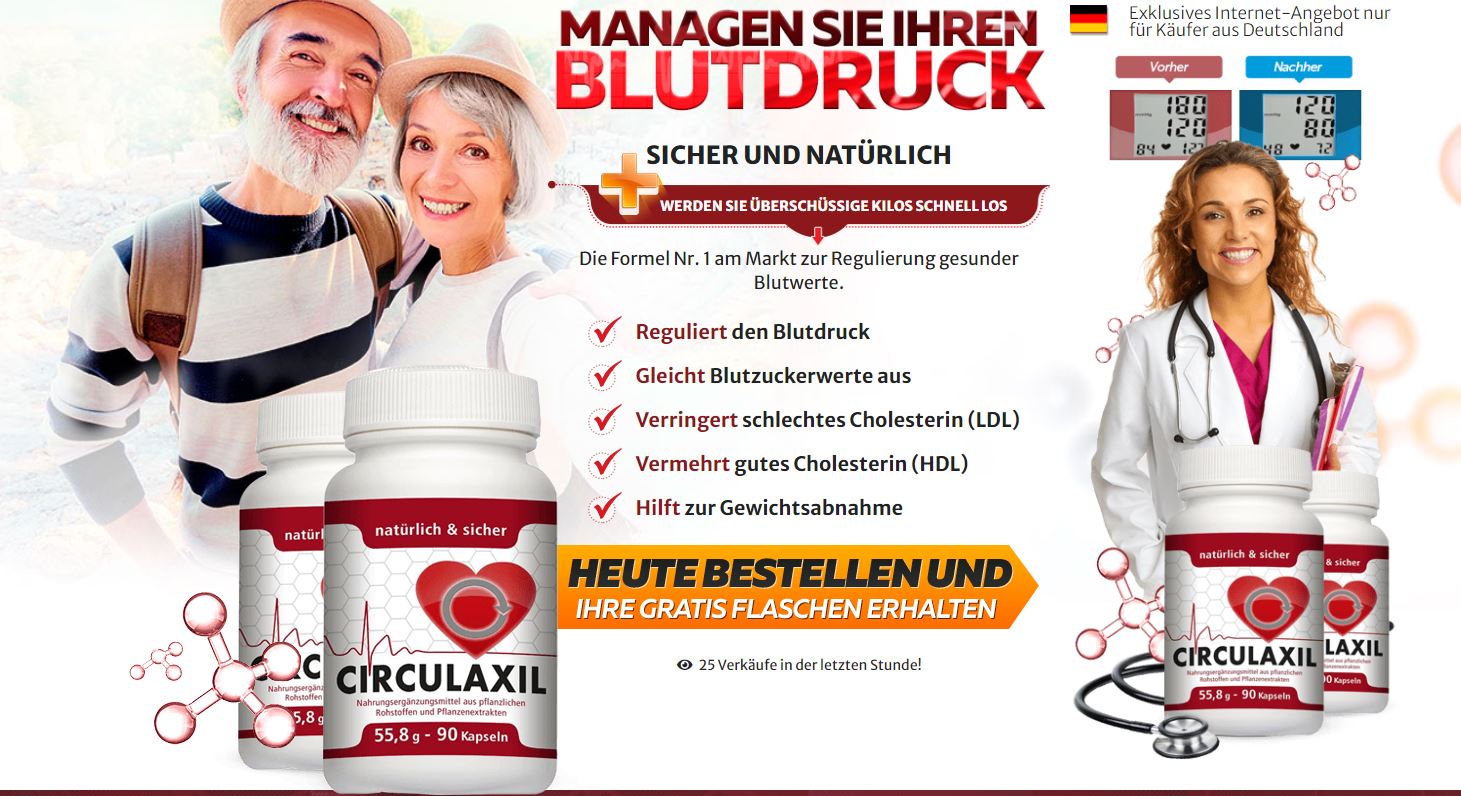Circulaxil Blutdruckkapseln Deutschland