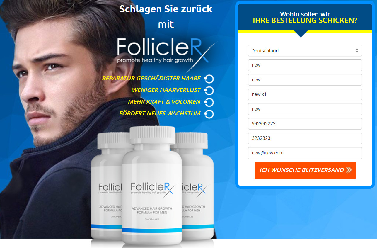 FollicleRX DE, AT, CH