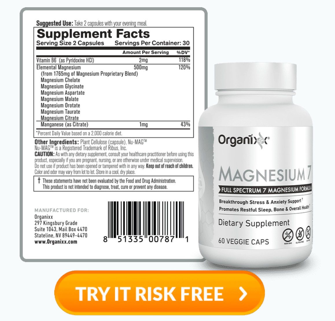 Magnesium 7 Ingredients
