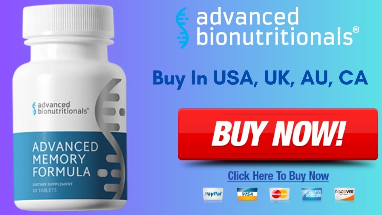 Advanced Bionutritionals Advanced Memory Formula Buy In USA, UK, AU, CA