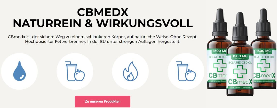CbMedX CBD Oil Offizielle Website