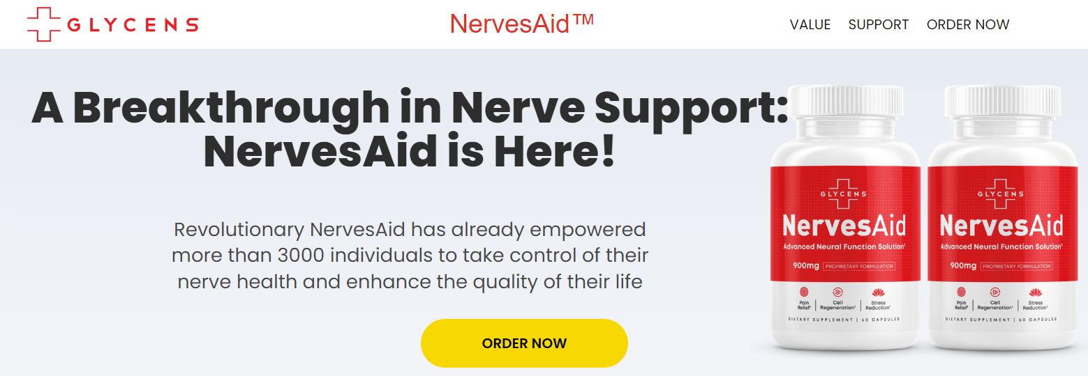 Glycens NervesAid Nerve Support Formula