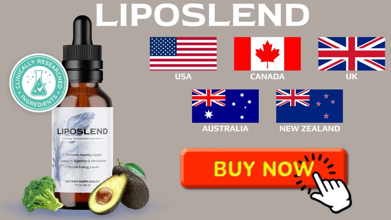 LipoSlend Drops USA, CA, UK, AU, NZ & IE
