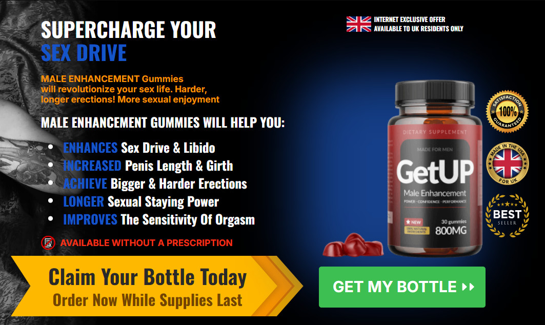 GetUp Male Enhancement Gummies UK