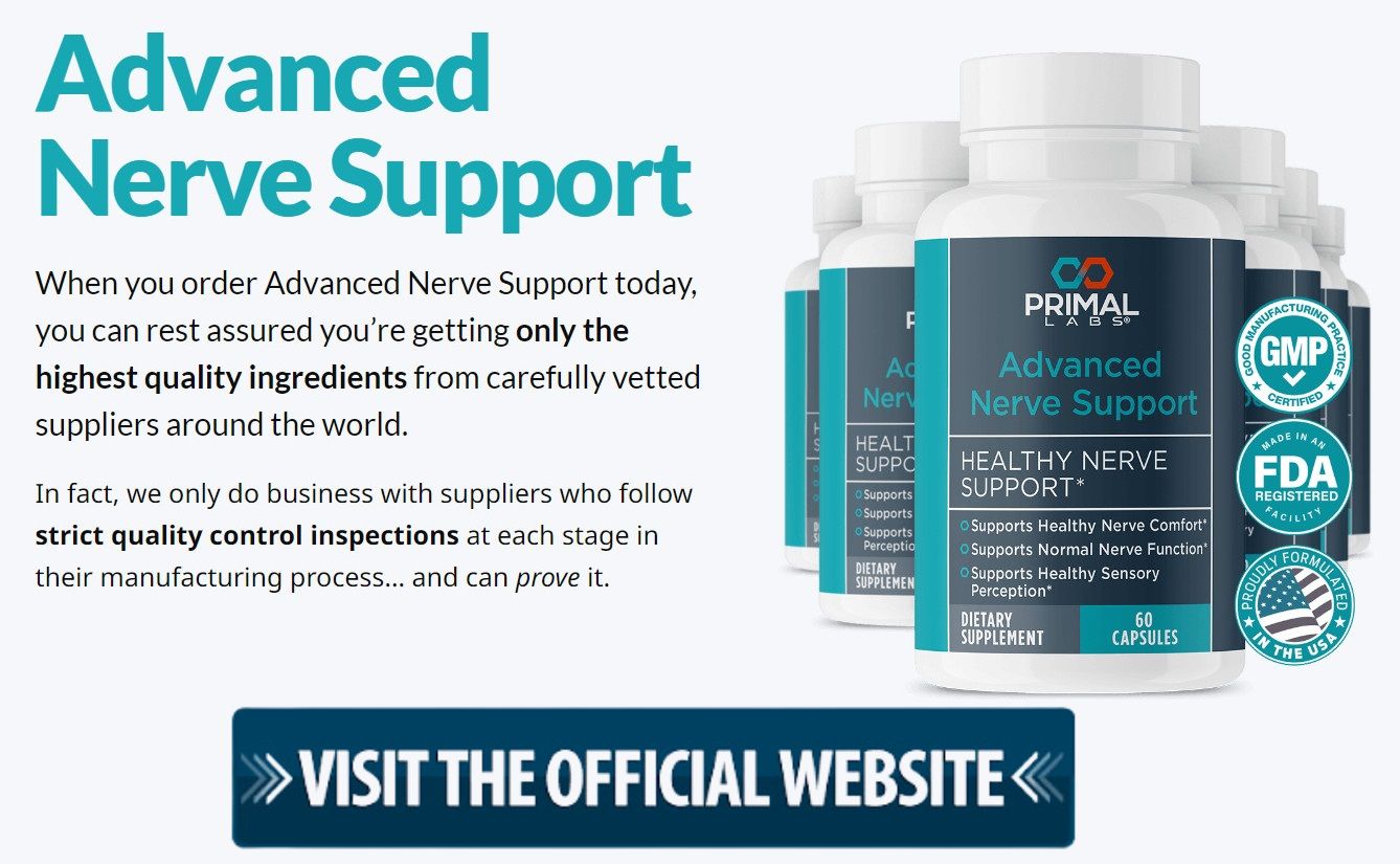 Primal Labs Advanced Nerve Support Pills