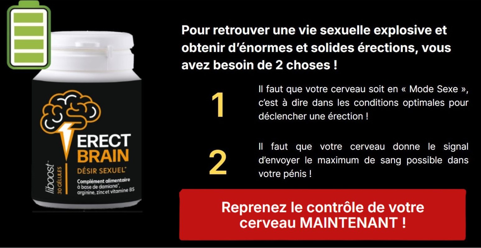 Erect Brain Male Enhancement Gélules FR