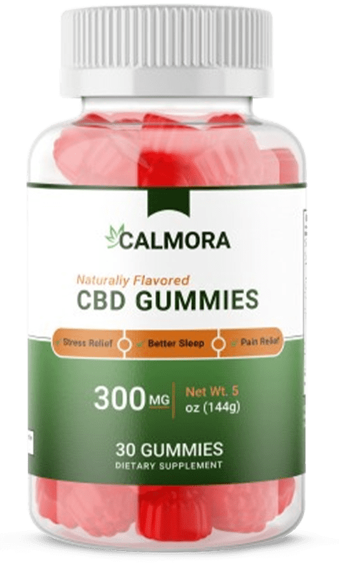 Calmora CBD Gummies USA Bottle